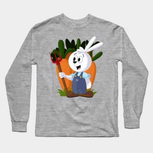 RABBIT FARMER Long Sleeve T-Shirt